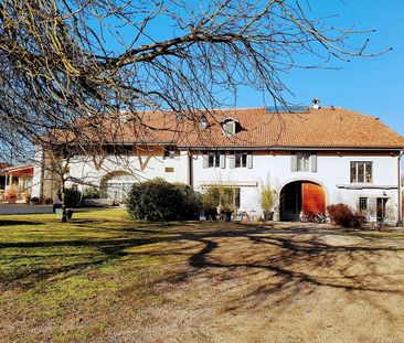 Très beau triplex 6 pièces atypique et tranquille avec jardin à Vessy - Foto 4