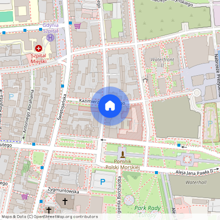 ul. Stefana Żeromskiego, Śródmieście, Gdynia, pomorskie