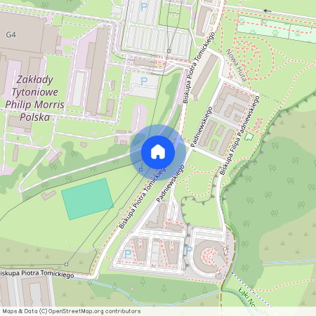 ul. bp. Piotra Tomickiego, Czyżyny, Czyżyny, Kraków, małopolskie