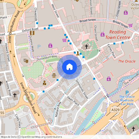 Castle Street, Reading, Berkshire, RG1