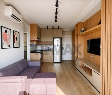 Apartamento 42m² mobiliado 1 quarto 1 vaga varanda ar condicionado ... - Photo 1