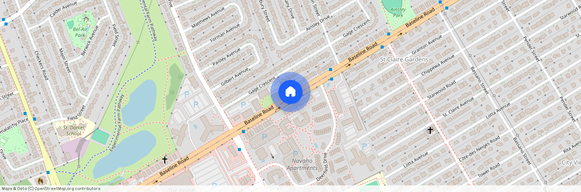 1814 - 183 Baseline Road, Braemar Park - Bel Air Heights - Copeland Park, Ottawa, ON