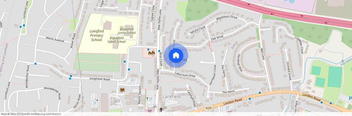 Maple Close, Larkfield, AYLESFORD