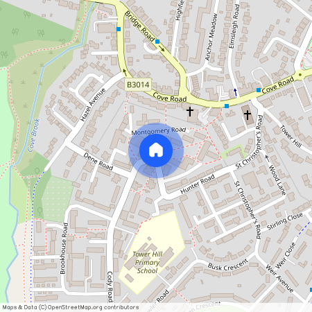 Montgomery Road, Farnborough, GU14