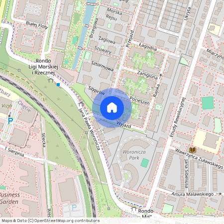 ul. Przejazd, Wyględów, Mokotów, Warszawa, mazowieckie