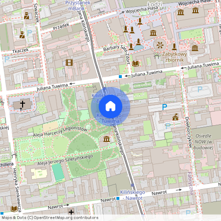 ul. Jana Kilińskiego, Fabryczna, Śródmieście, Łódź, łódzkie