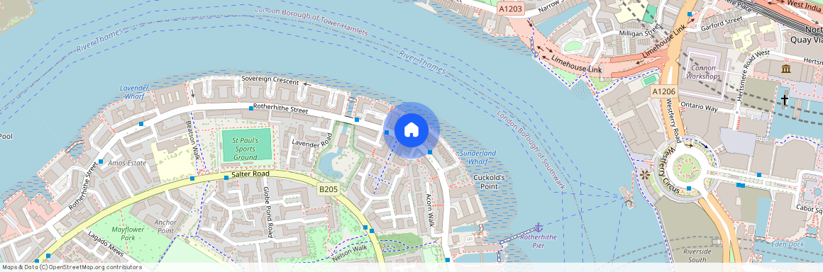 Sovereign Crescent, Surrey Quays, London, SE16