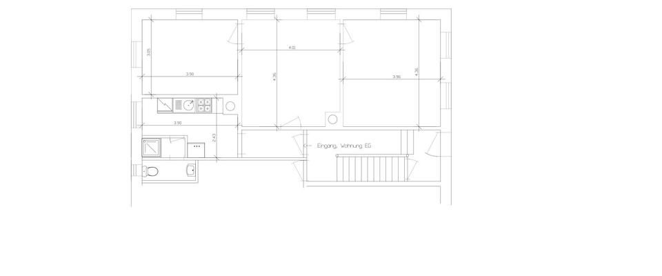 3 Zimmerwohnung - Foto 1