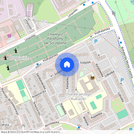 ul. Łużycka, Bogucice, Katowice, śląskie