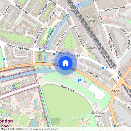 Prince Albert Road, Regents Park, London, NW1 7SR