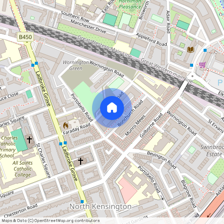 Faraday Road, North Kensington, London, W10