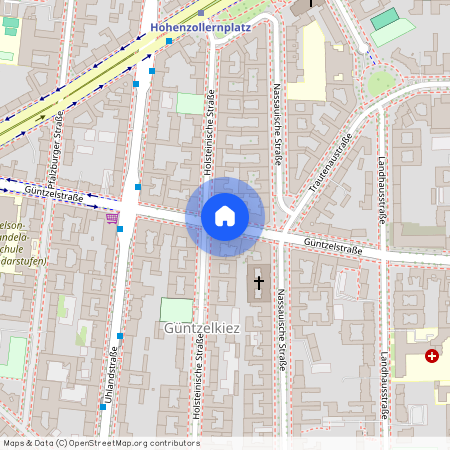 Güntzelstr., Berlin, Wilmersdorf, 10717