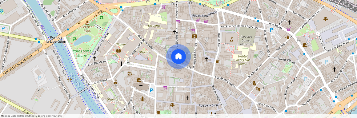 Rue Godefroid, 25, 2, 5000, Namur
