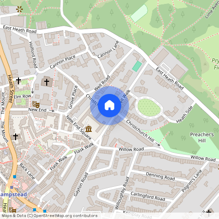 Christchurch Hill, Hampstead, NW3
