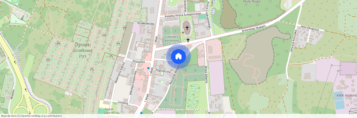 ul. Fryderyka Szopena, Wirek, Ruda Śląska, śląskie