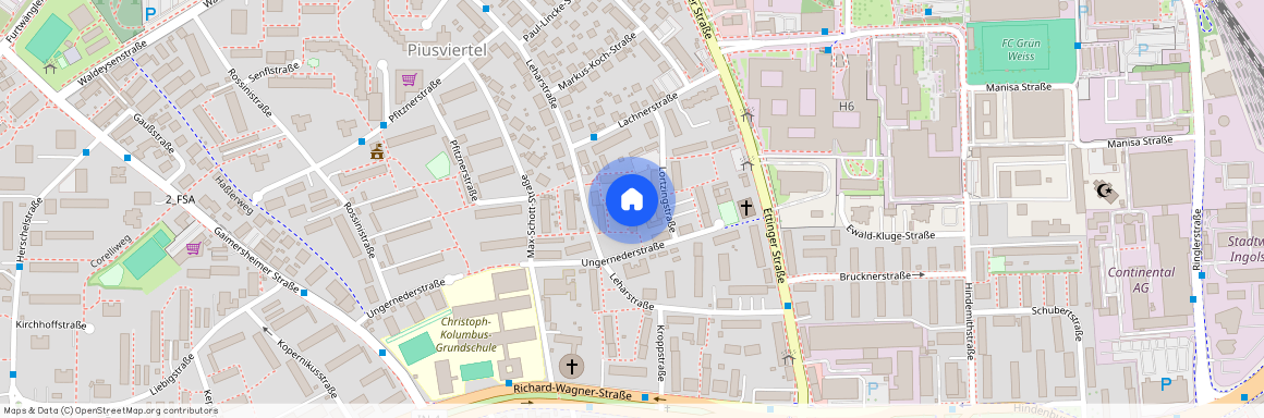 Ungernederstr. 22, 85057 Ingolstadt, Ingolstadt-Piusviertel