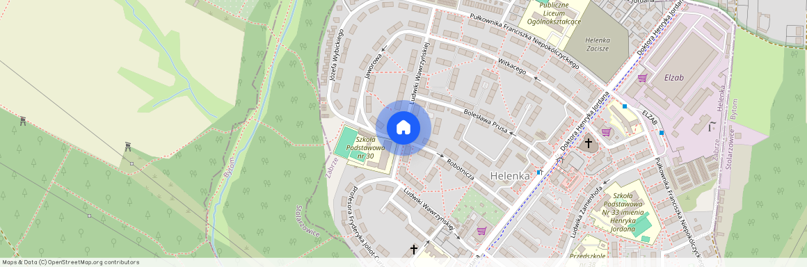 ul. Ludwiki Wawrzyńskiej, Helenka, Zabrze, śląskie