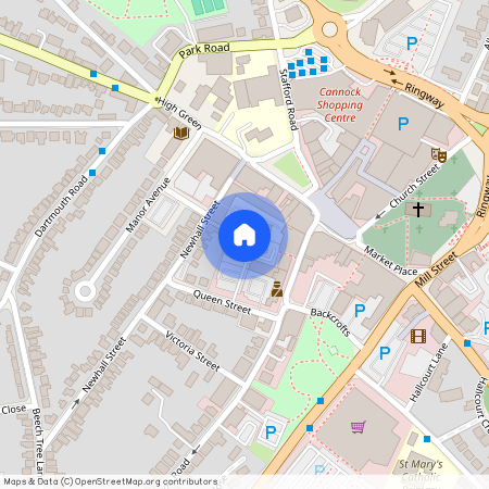 Newhall Place, Cannock, WS11