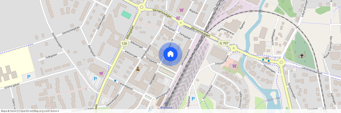 Alvesta Östra, Kronoberg, Storgatan 18 B