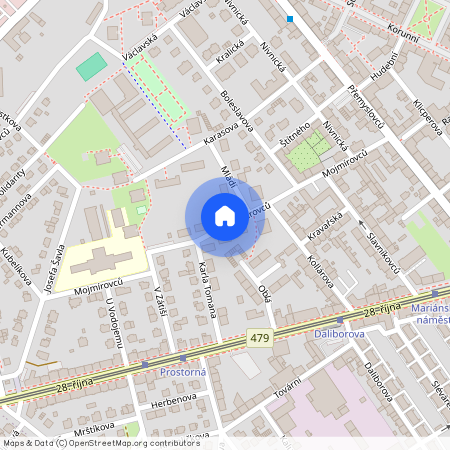 Mojmírovců, Ostrava - Mariánské Hory