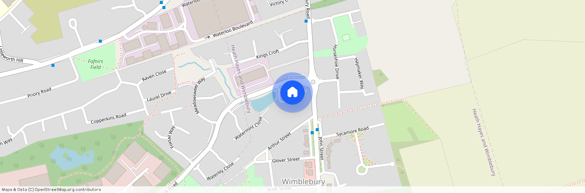 Watersmead Close, Wimblebury, Cannock, Staffordshire, WS12