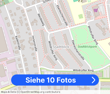 1-Raum-Wohnung mit Dusche - Foto 1