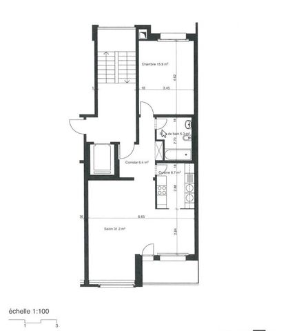 Appartement de 2.5 pièces au 3ème étage - Photo 3