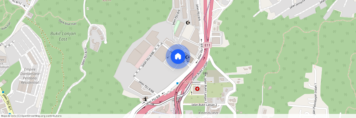 Jalan PJU 8/8B, Mutiara Damansara, 47820 Petaling Jaya, Selangor, Malaysia