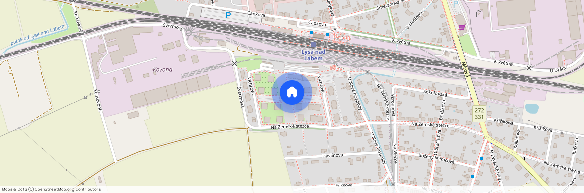 Vichrova, Lysá nad Labem, okres Nymburk