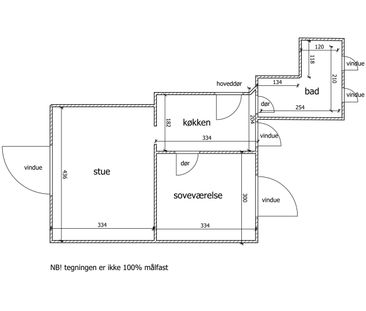 2-VÆRELSES LEJLIGHED I FREDERIKSHAVN - Photo 2