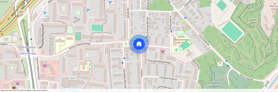 ul. Mariana Buczka, Chełm, Gdańsk, pomorskie