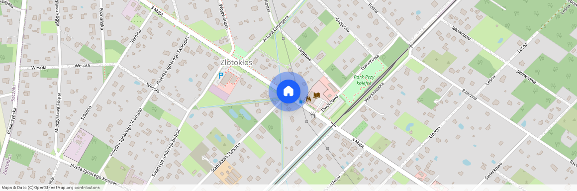 Piaseczyński, (pow.), Piaseczno, (gm.), Złotokłos