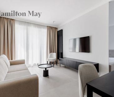 Dwupokojowy, stylowy apartament w Wilanowie - Photo 1