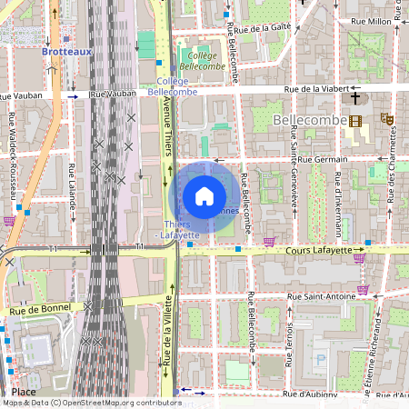 14 RUE DES DROITS DE L HOMME, PARC AVENUE, LYON 6EME ARRONDISSEMENT Les Charmettes-Lafayette