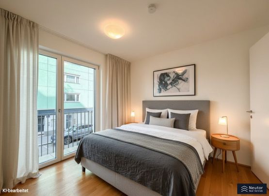 NEUBAU 2 ZIMMER WOHNUNG MIT BALKON - PRAKTISCHE RAUMAUFTEILUNG - AUSGESTATTET MIT TISCHLEREINBAUTEN - Photo 1