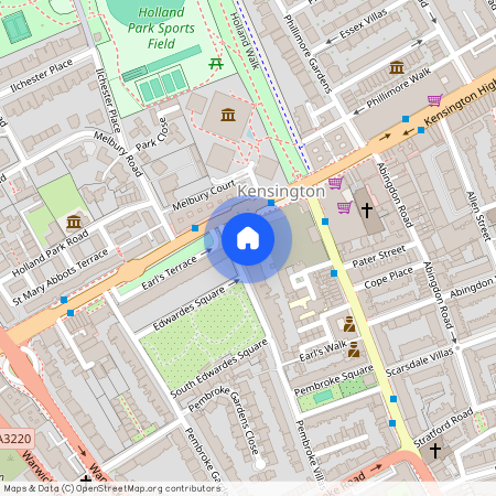 Leonard Crt, London, W8