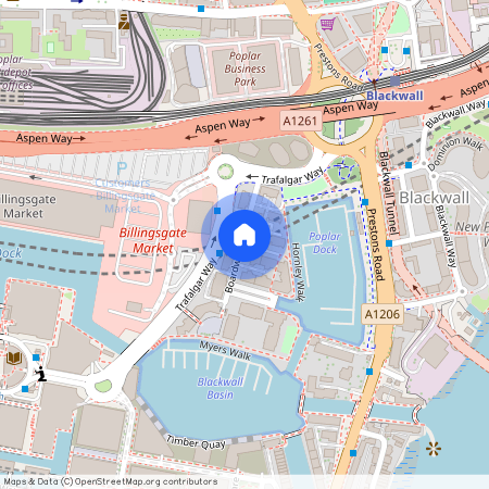 Boardwalk Place, Canary Wharf, London, E14