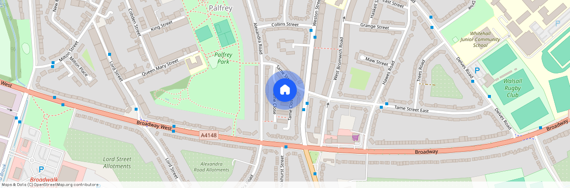 Tame Close, WS1, Walsall