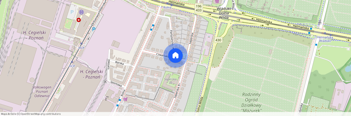 ul. Czwartaków, Wilda, Wilda, Poznań, wielkopolskie