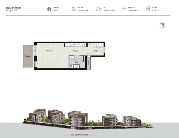 Søtorvet 4, 1. dør 5 - Foto 1