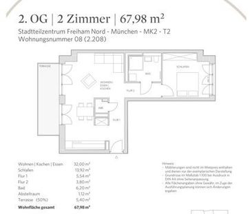 Neubauquartier ZAM: Sonnige 2-Zimmer-Terrassenwohnung - Foto 6