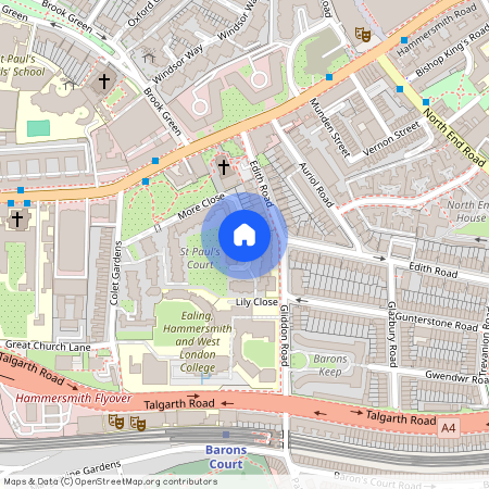 More Close, St Pauls Court, W14