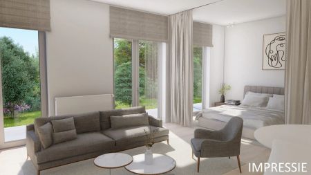 Gerenoveerde studio met aparte slaaphoek, terras en parking - Foto 3