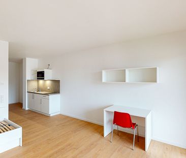 Möbliertes 1-Zimmer-Apartment mit Einbauküche und Balkon - Photo 1