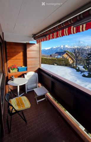 Studio lumineux à Crans Montana, proche lac Moubra et Grenon - Foto 5