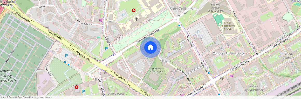 ul. Zygmunta Krasińskiego 59, Sady Żoliborskie, Żoliborz, Warszawa, mazowieckie