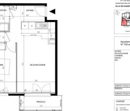 Appartement 2 pièces 44.87 m² - Photo 4