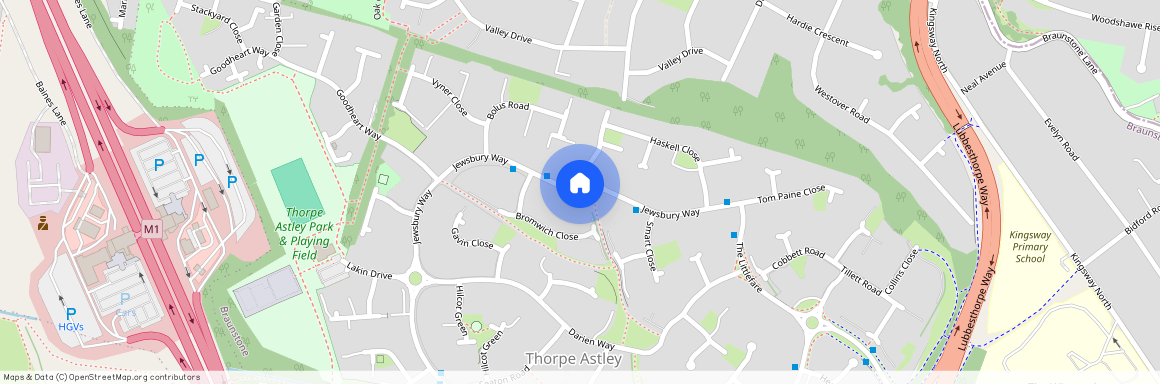 Jewsbury Way, Braunstone, Leicester