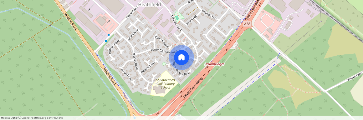 Prince Rupert Way, Heathfield, TQ12