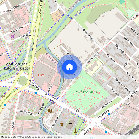 ul. Bystrzycka, Bronowice, Lublin, lubelskie